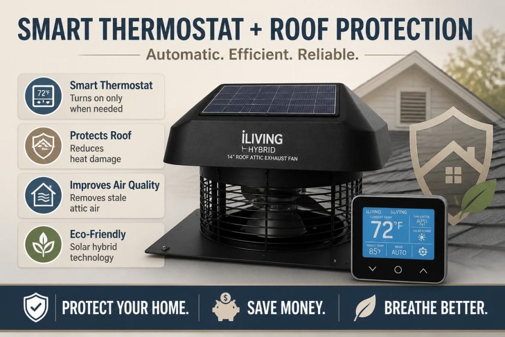 
Solar Roof Vent Fan 
