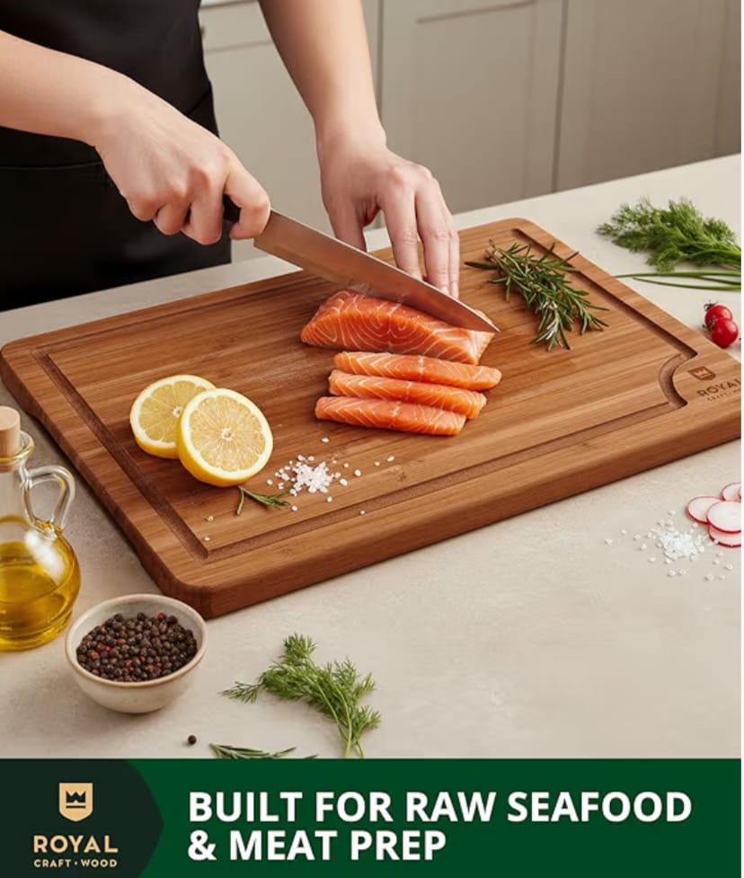 Bamboo Cutting Board Set