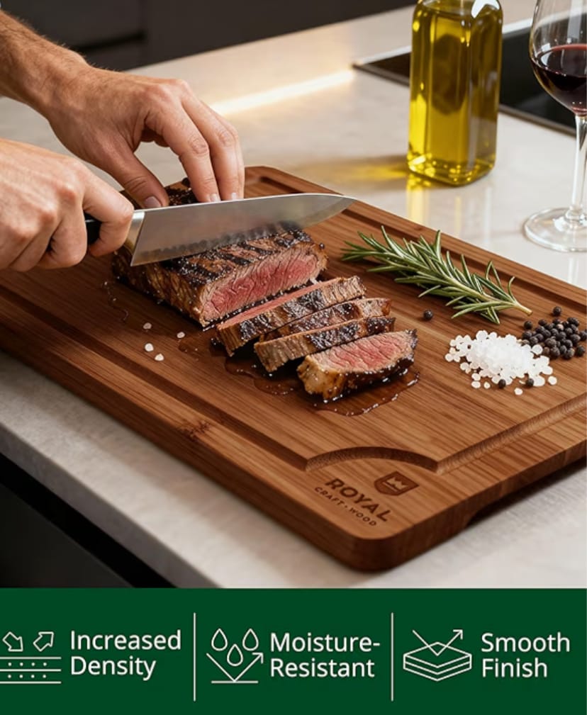 Bamboo Cutting Board Set