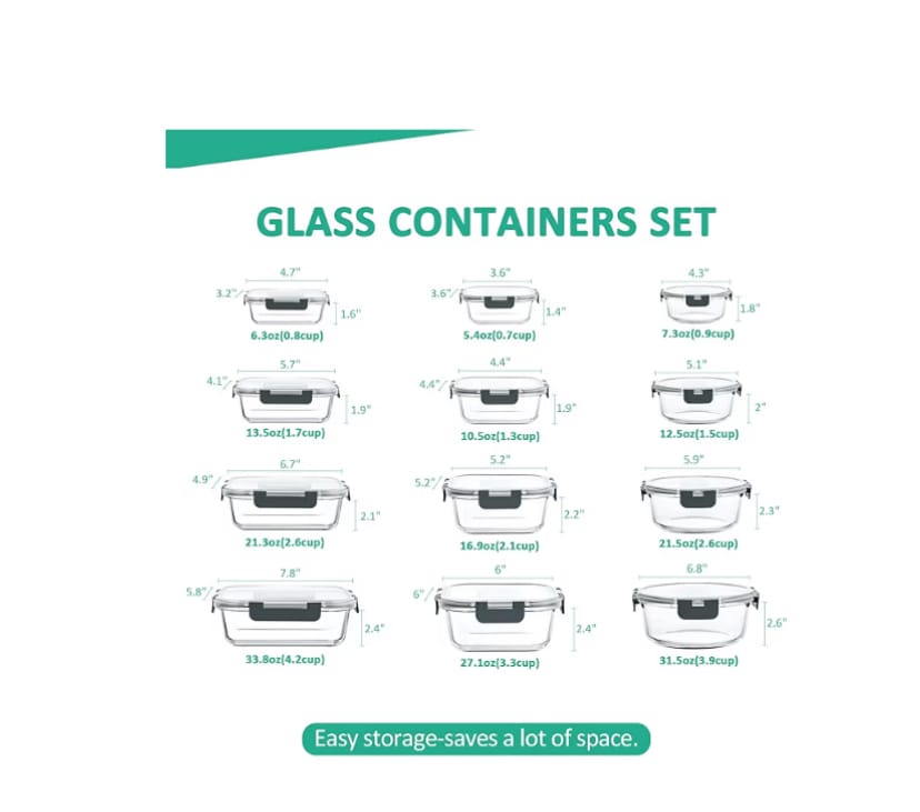 Glass Storage Containers
