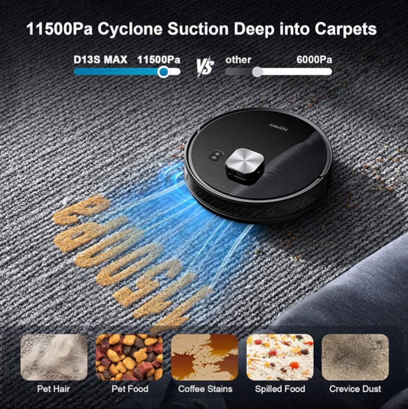 Robot Vacuum Cleaner with Smart Mapping