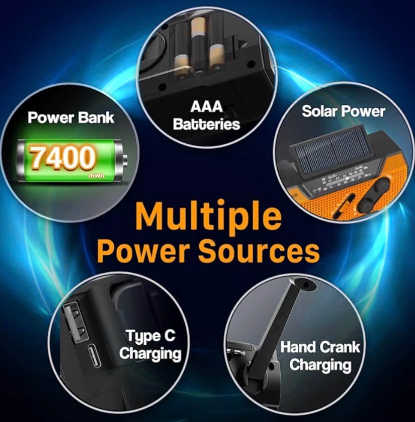 Solar Power Bank for Emergency & Travel