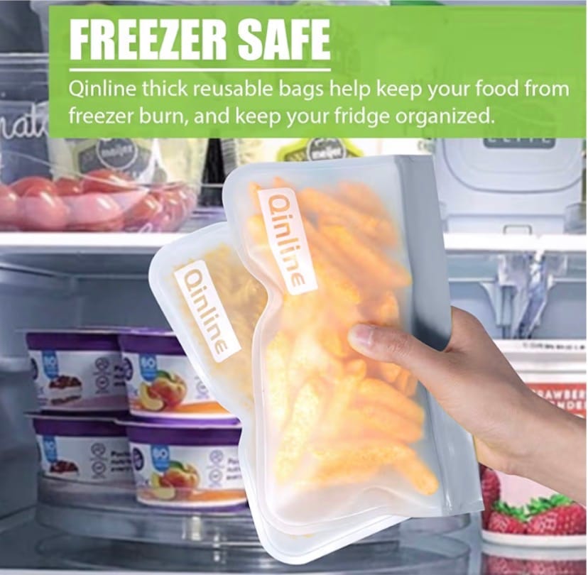 Reusable Silicone Food Storage Bags