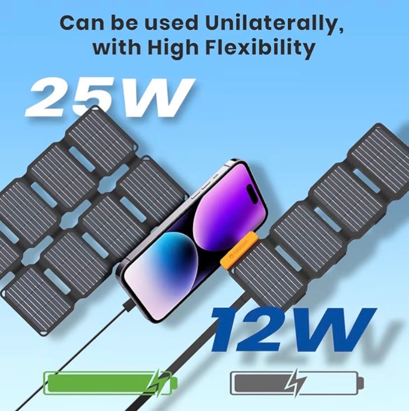 Solar Phone Charger for Travel