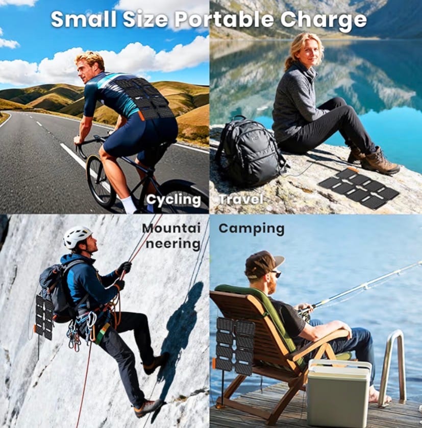 Solar Phone Charger for Travel