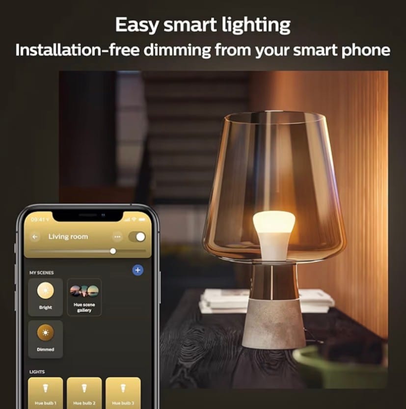 Smart LED Light Bulb with App Control