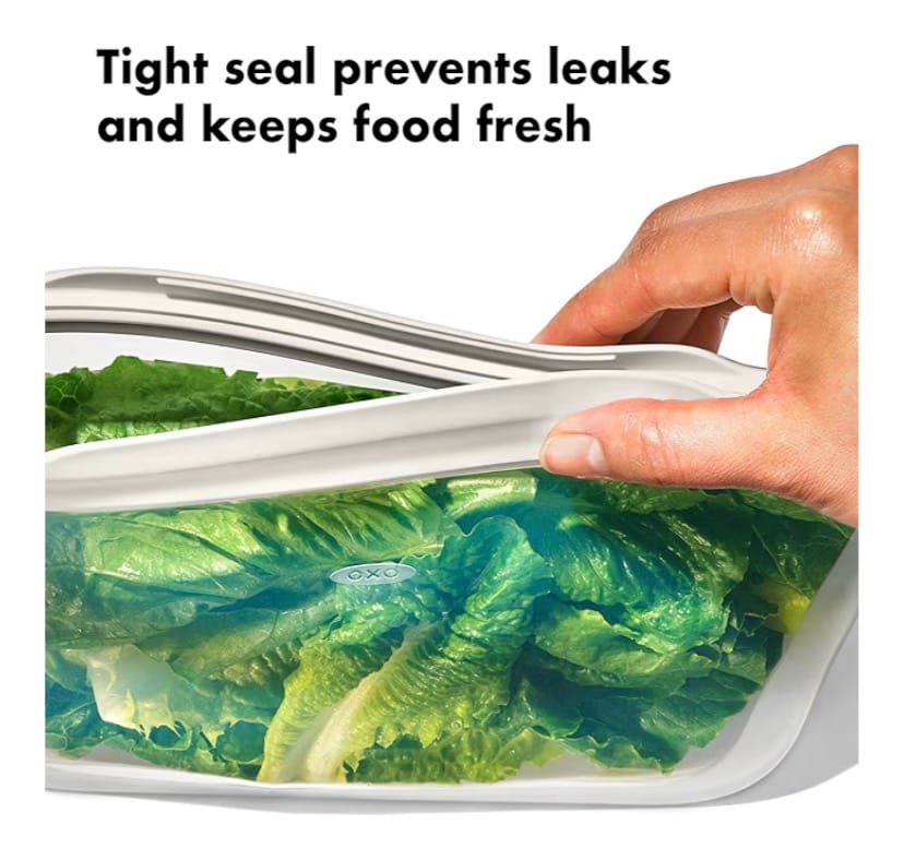 
Reusable Silicone Food Storage Bags