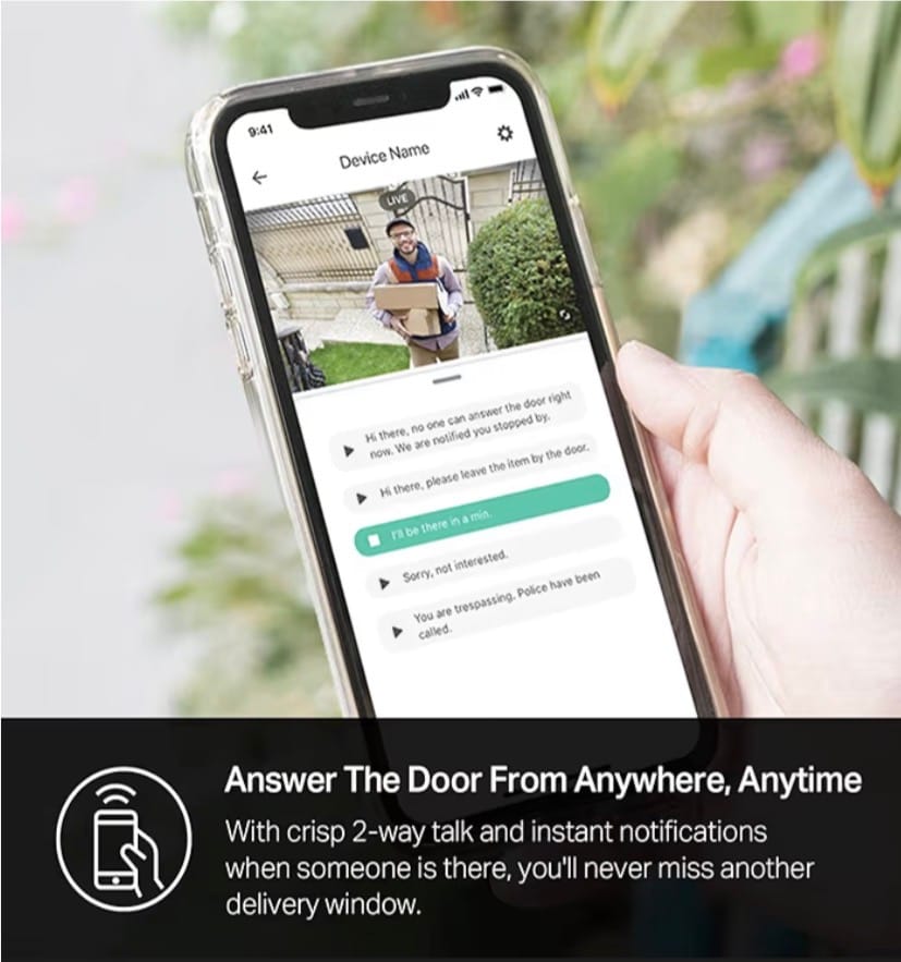 Smart video Doorbell