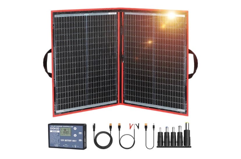 100W Portable Solar Panel kit 