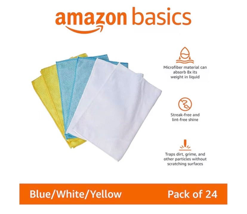 Reusable Microfiber Cleaning Cloth