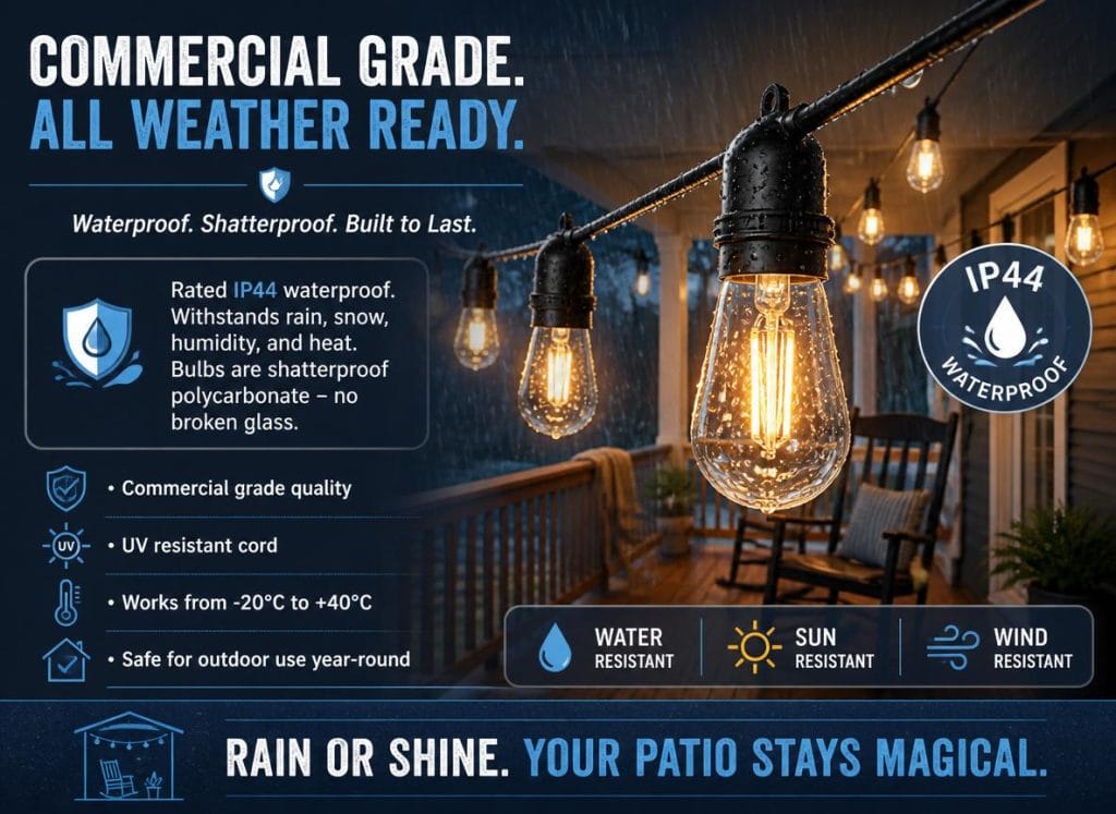 Solar String Lights Outdoor