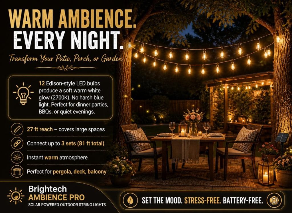 Solar String Lights Outdoor
