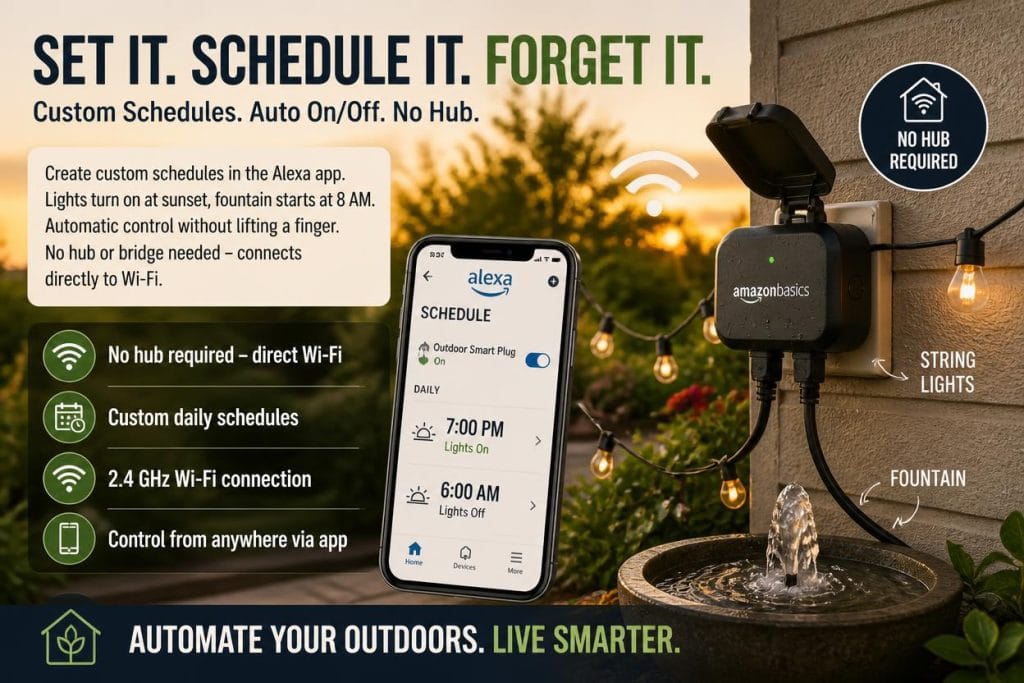 Amazon Basics Outdoor Smart 