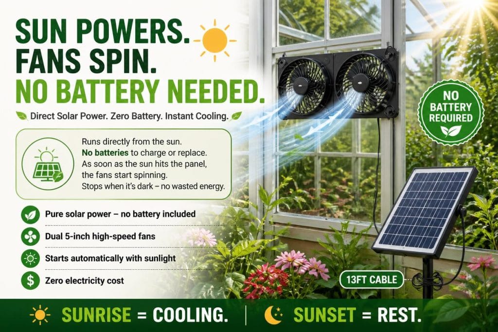 Solar Powered Fan