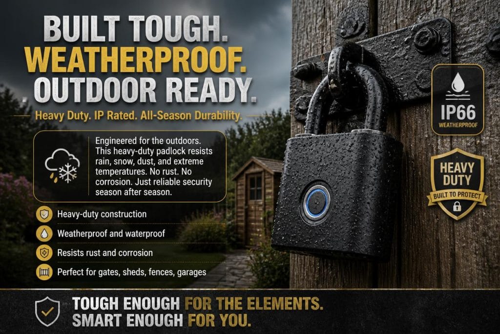 
Smart Padlock Bluetooth