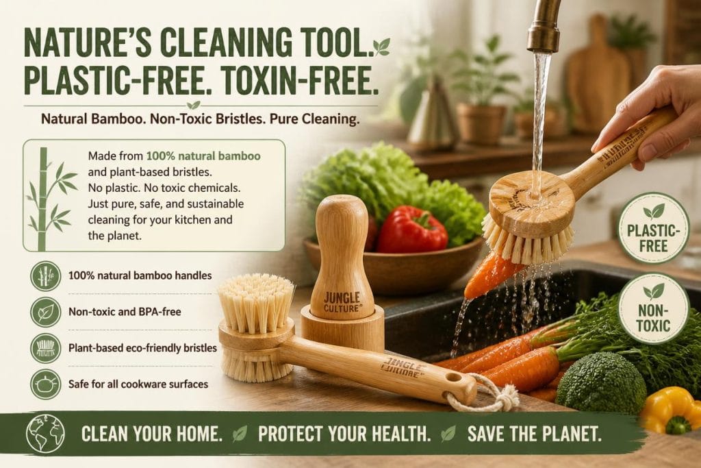 Eco Dish Brush Set