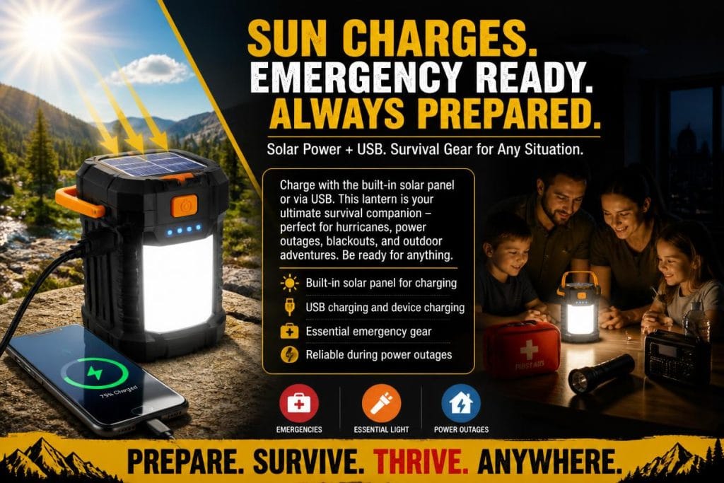 Best Solar Camping Lantern