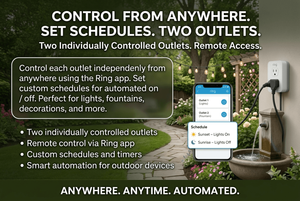 
Ring Outdoor Smart Plug
