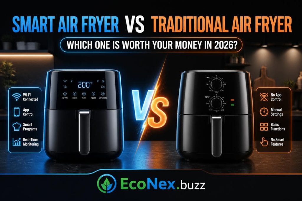 
Smart Air Fryer vs Traditional Air Fryer