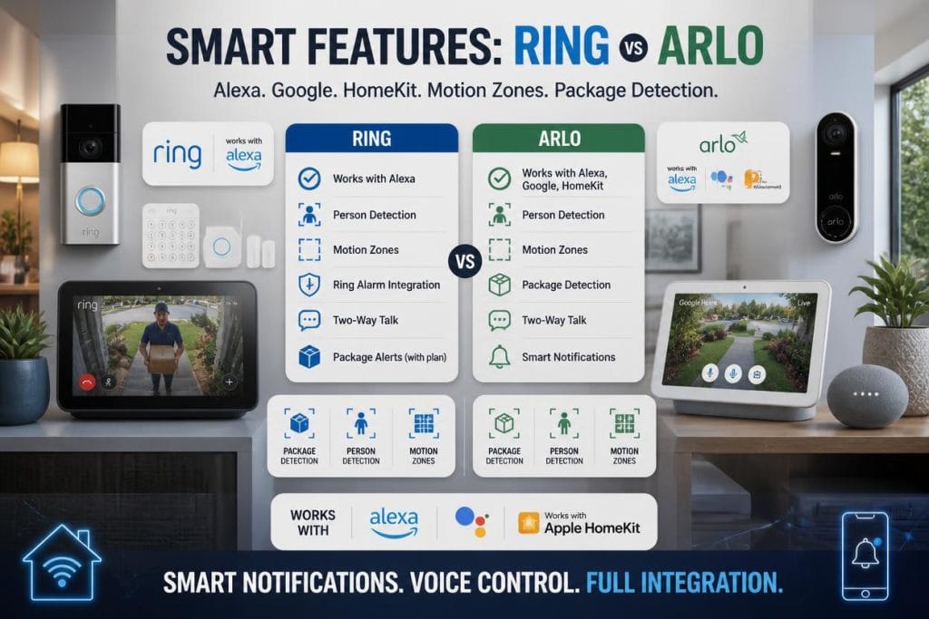 
Ring Doorbell vs Arlo Doorbell