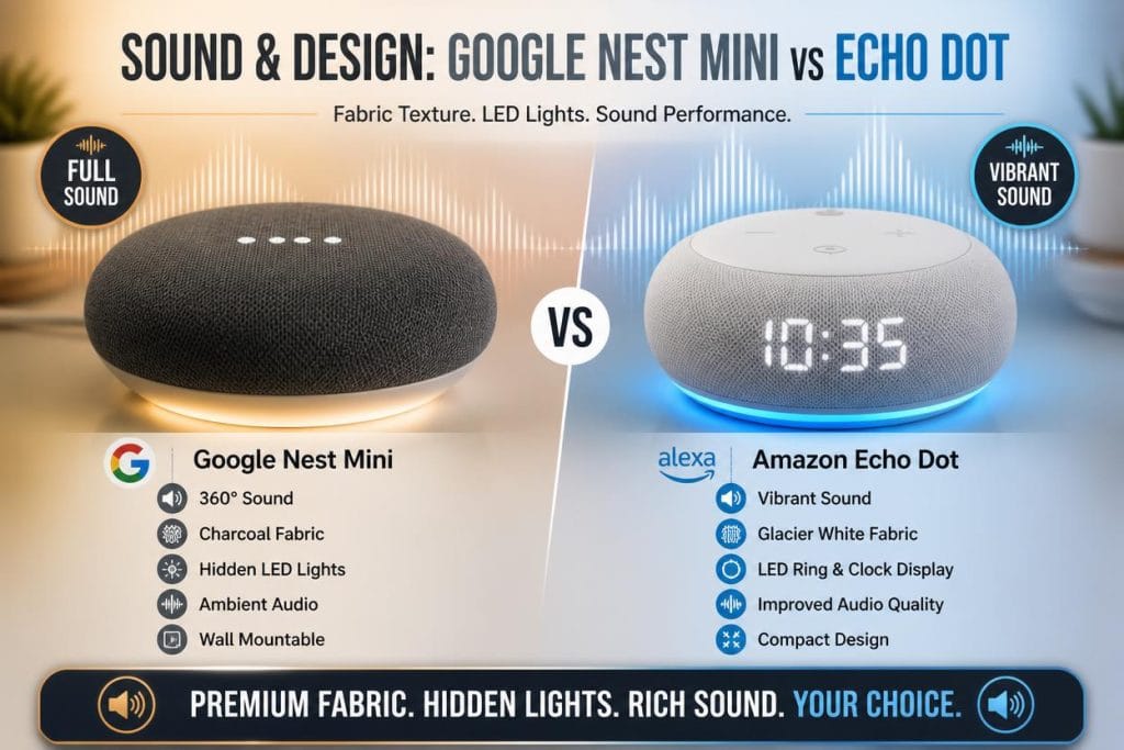 Amazon Echo vs Google Nest Mini