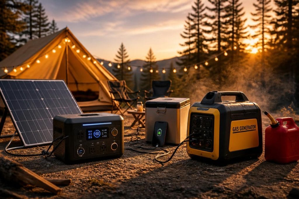 
Solar Generator vs Gas Generator