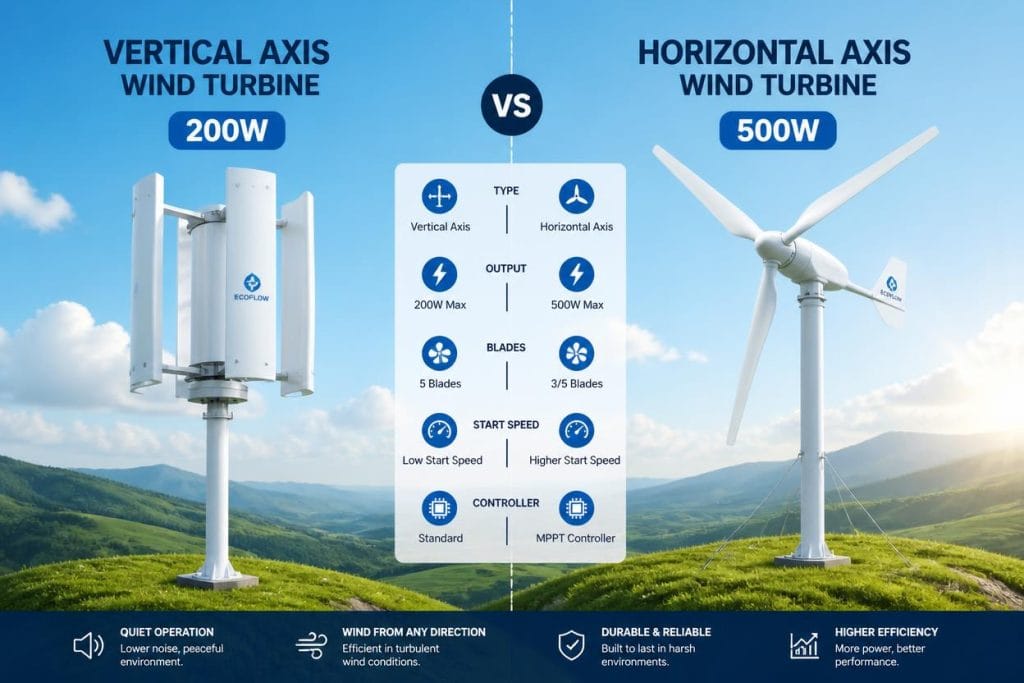Vertical Wind Turbine vs Horizontal Turbine