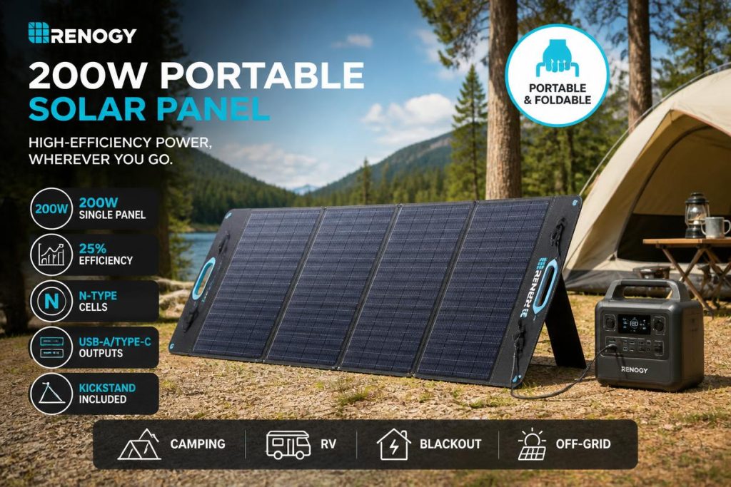 Renogy 200W Solar Panel vs Eco-Worthy 200W Solar Panel