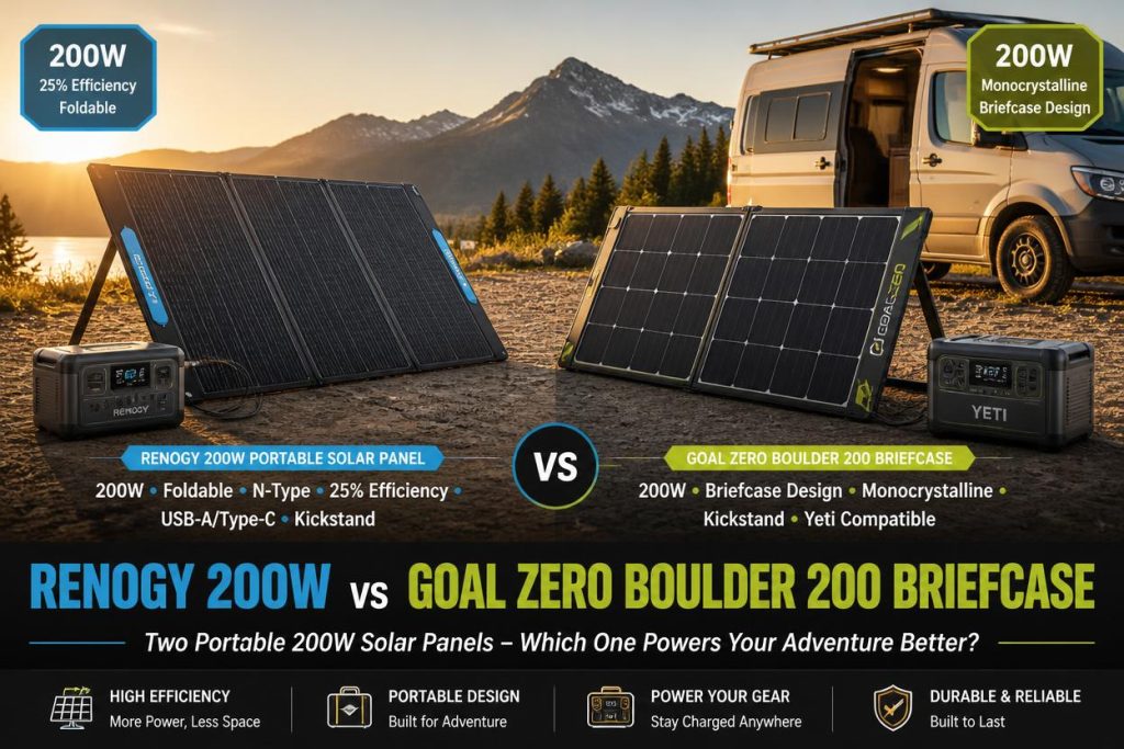 Review: Renogy 200W Portable Solar Panel vs Goal Zero Boulder 200 – Which One Is Worth Your Money in 2026? 2 IMG 5703