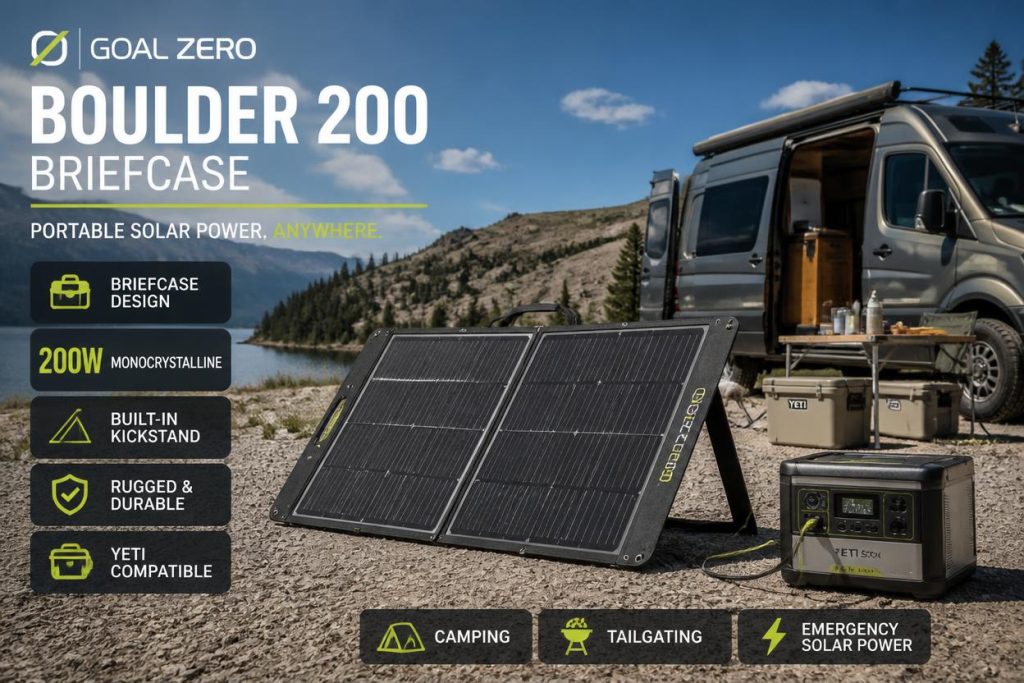 Review: Renogy 200W Portable Solar Panel vs Goal Zero Boulder 200 – Which One Is Worth Your Money in 2026? 4 Renogy 200W Portable Solar Panel vs Goal Zero Boulder 200
