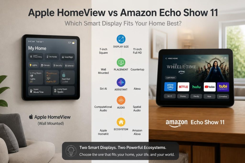 Review: Apple HomeView vs Amazon Echo Show – Which One Is Worth Your Money in 2026? 5 Apple HomeView vs Amazon Echo Show