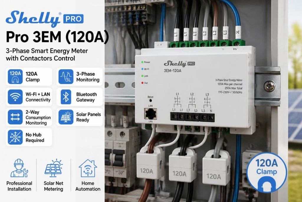 Review: Shelly EM Gen3 vs Shelly Pro 3EM – Which One Is Worth Your Money in 2026? 4
Shelly EM Gen3 vs Shelly Pro 3EM