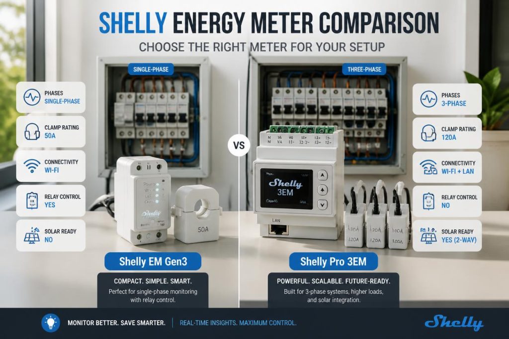 Review: Shelly EM Gen3 vs Shelly Pro 3EM – Which One Is Worth Your Money in 2026? 5
Shelly EM Gen3 vs Shelly Pro 3EM