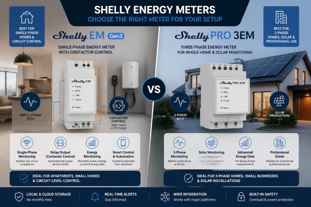Review: Shelly EM Gen3 vs Shelly Pro 3EM – Which One Is Worth Your Money in 2026? 6
Shelly EM Gen3 vs Shelly Pro 3EM